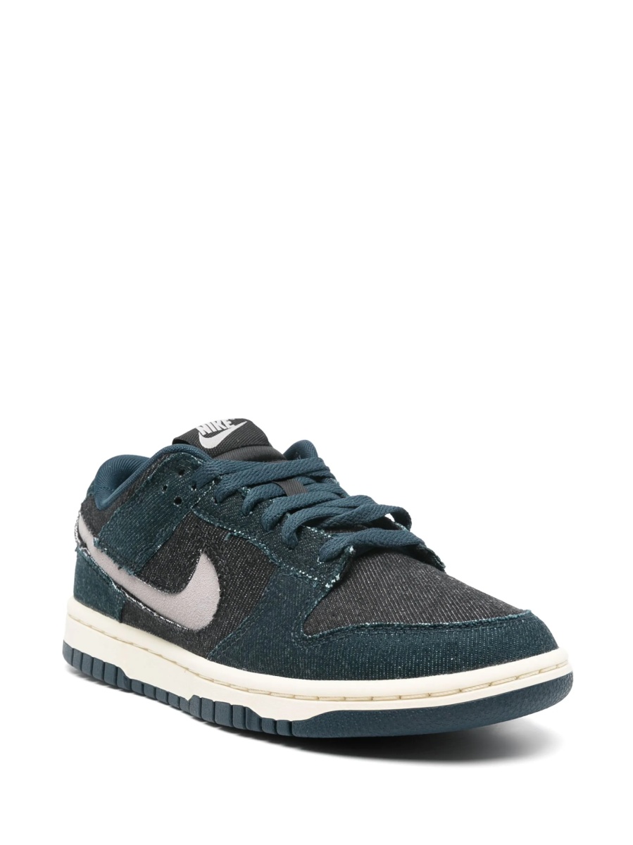 Sneakers Nike dunk albastri din material textil - Img 2
