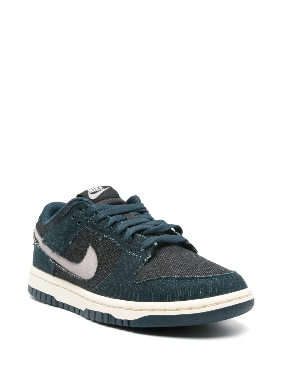 Sneakers Nike dunk albastri din material textil - Img 2