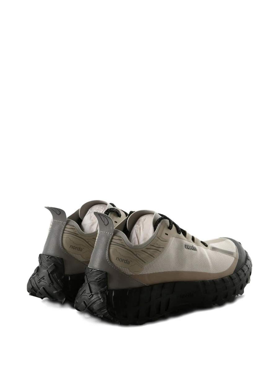 Sneakers Norda Run neutri din material textil - Img 3