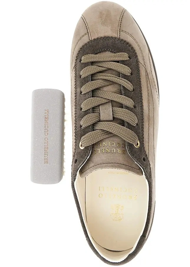 Sneakers Nubuck leather Slim sneakers - Img 4