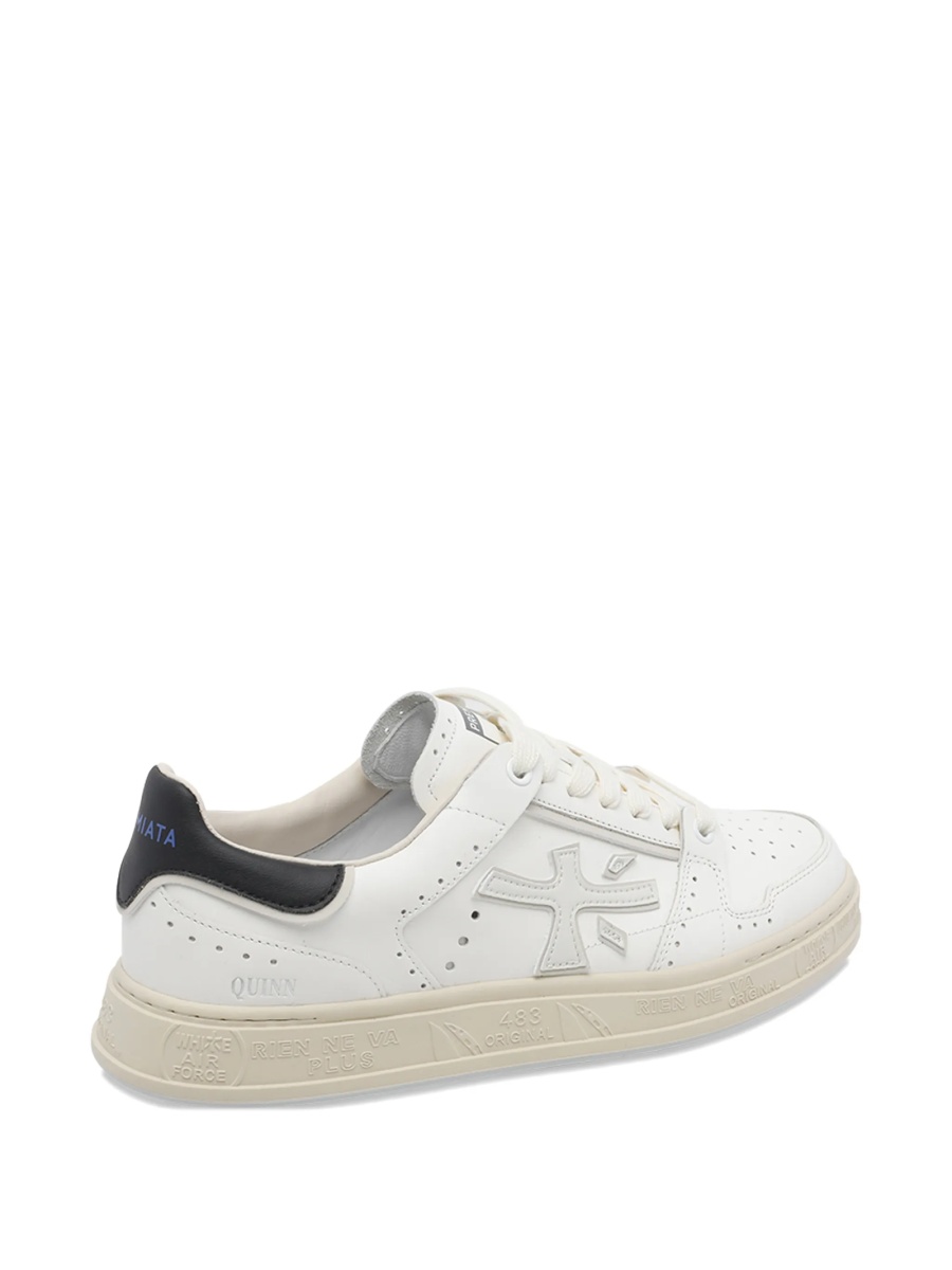 Sneakers Premiata albi din piele - Img 4