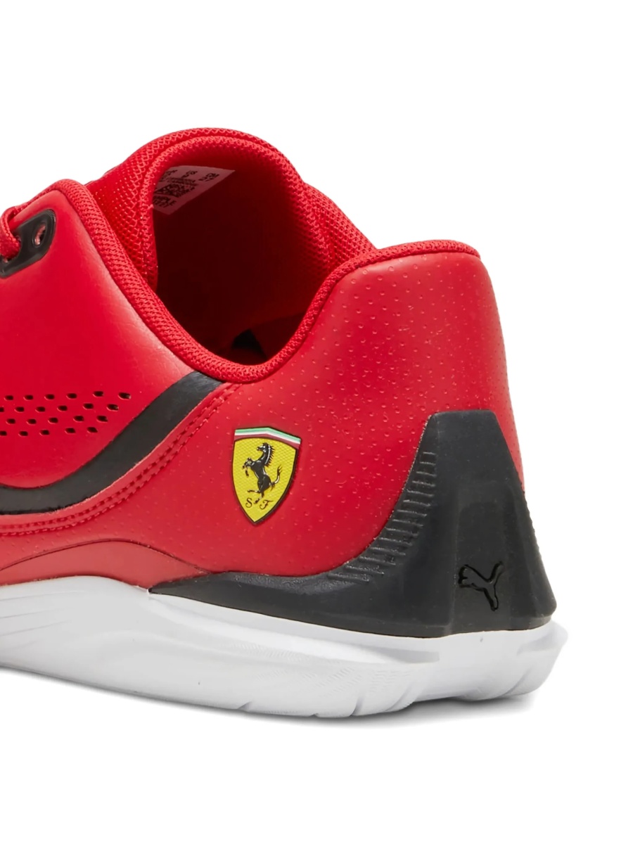 Sneakers PUMA rosii din piele - Img 4