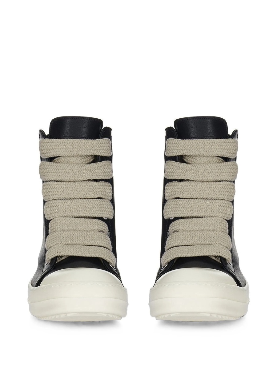 Sneakers Rick Owens negri din piele - Img 5