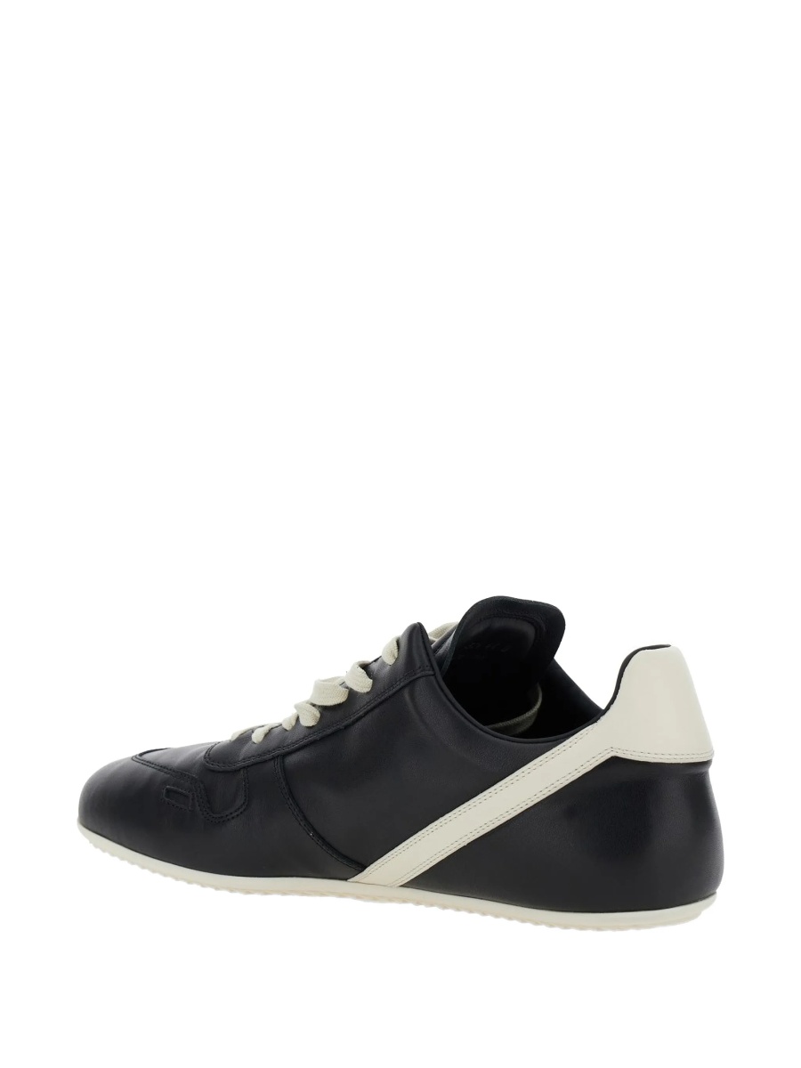 Sneakers Rick Owens negri din piele - Img 3