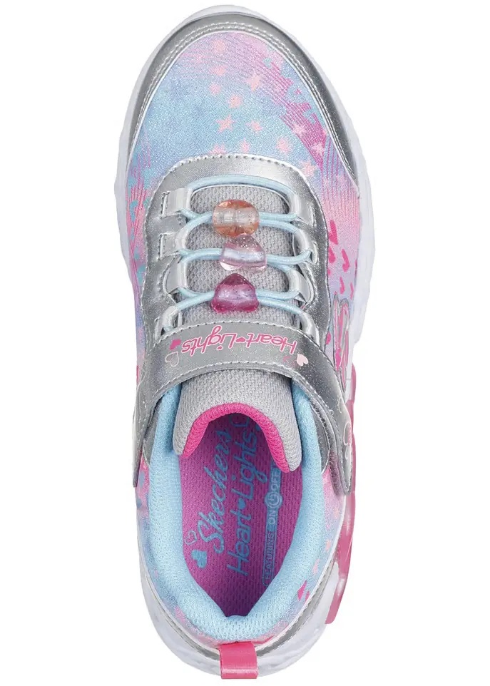 Sneakers S-Lights Infinite Heart Lights-Heart Jewels Silver/Multi - Img 3