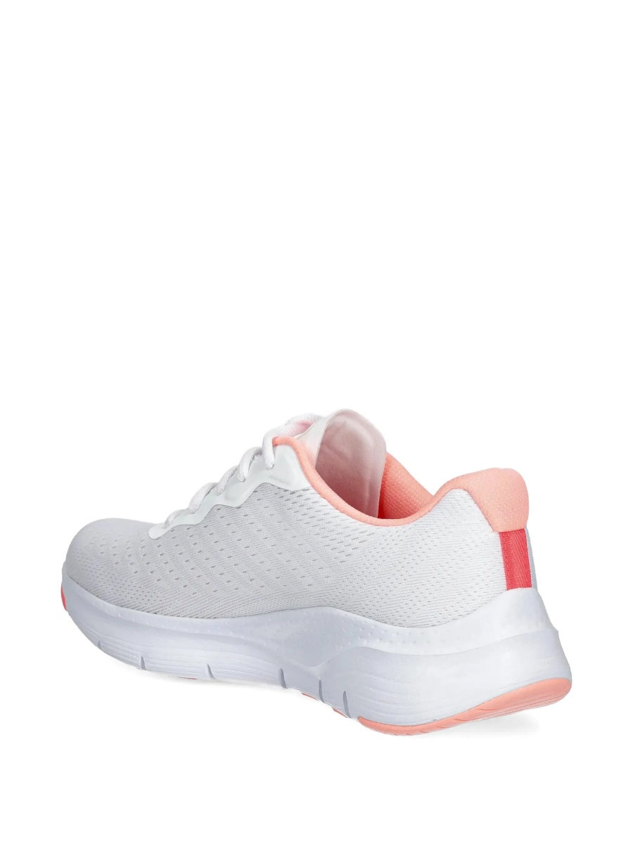 Sneakers SKECHERS albi din plasa - Img 4