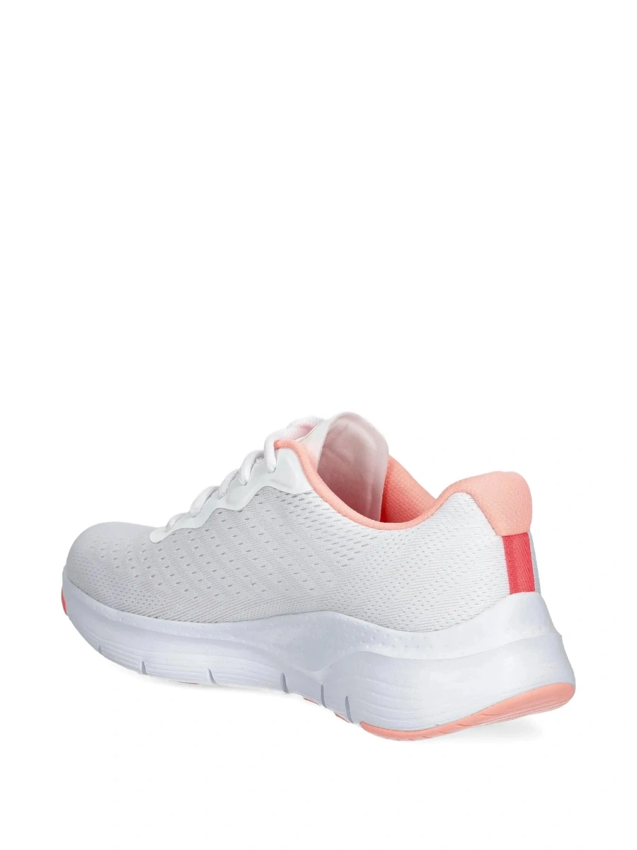 Sneakers SKECHERS albi din plasa - Img 4