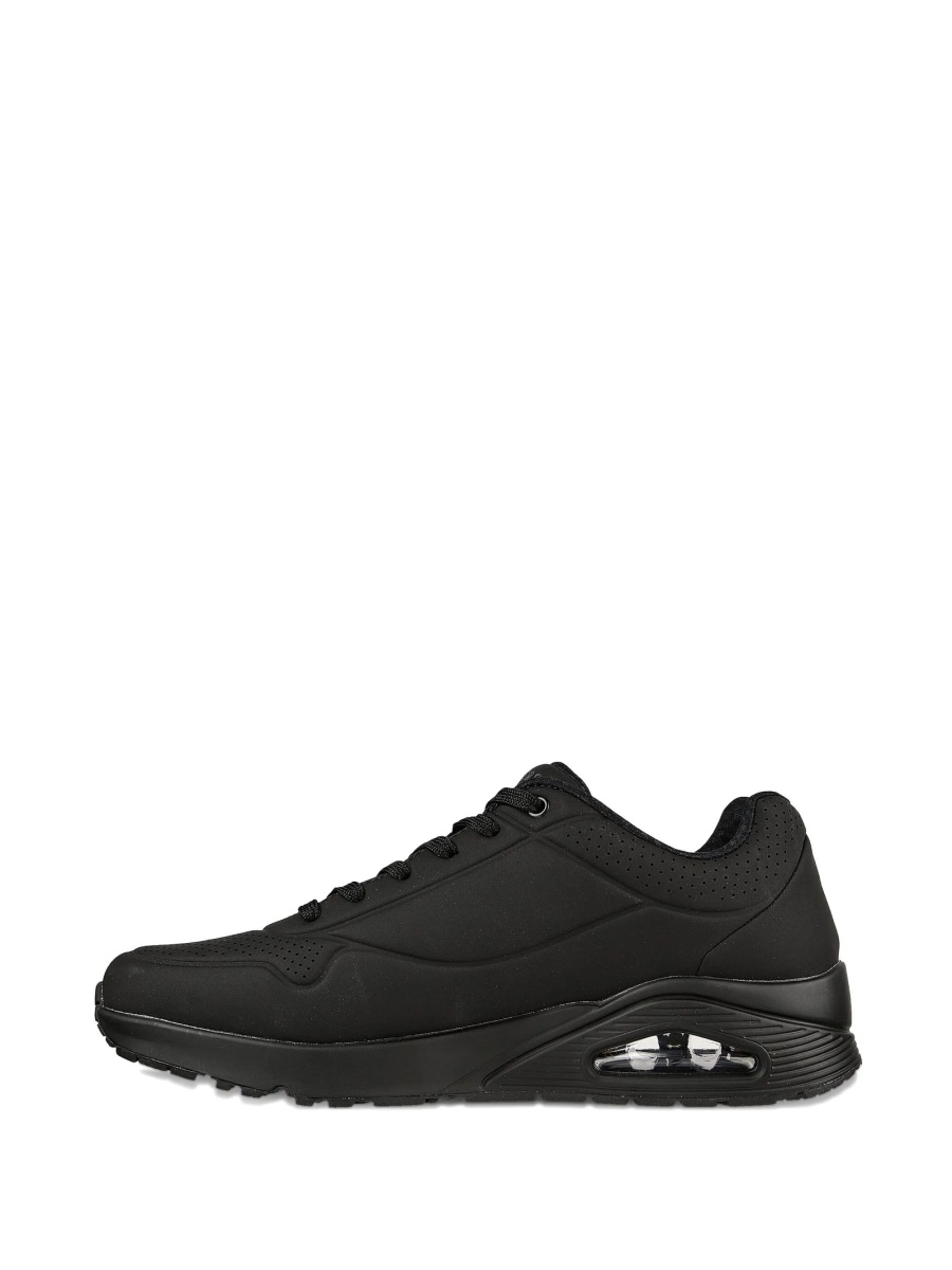Sneakers SKECHERS negri din material textil si poliuretan - Img 4