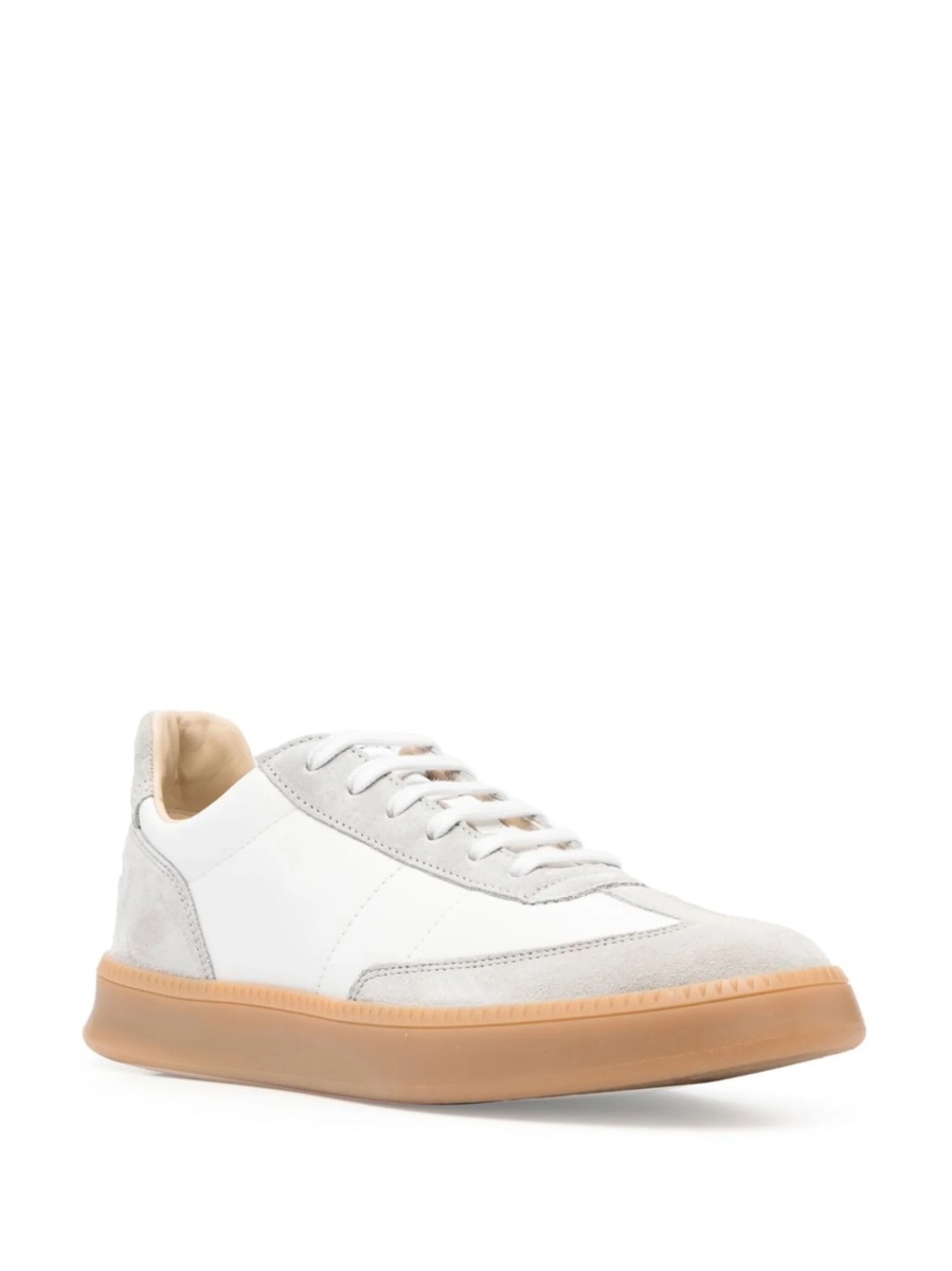 Sneakers SPALWART albi din piele - Img 2