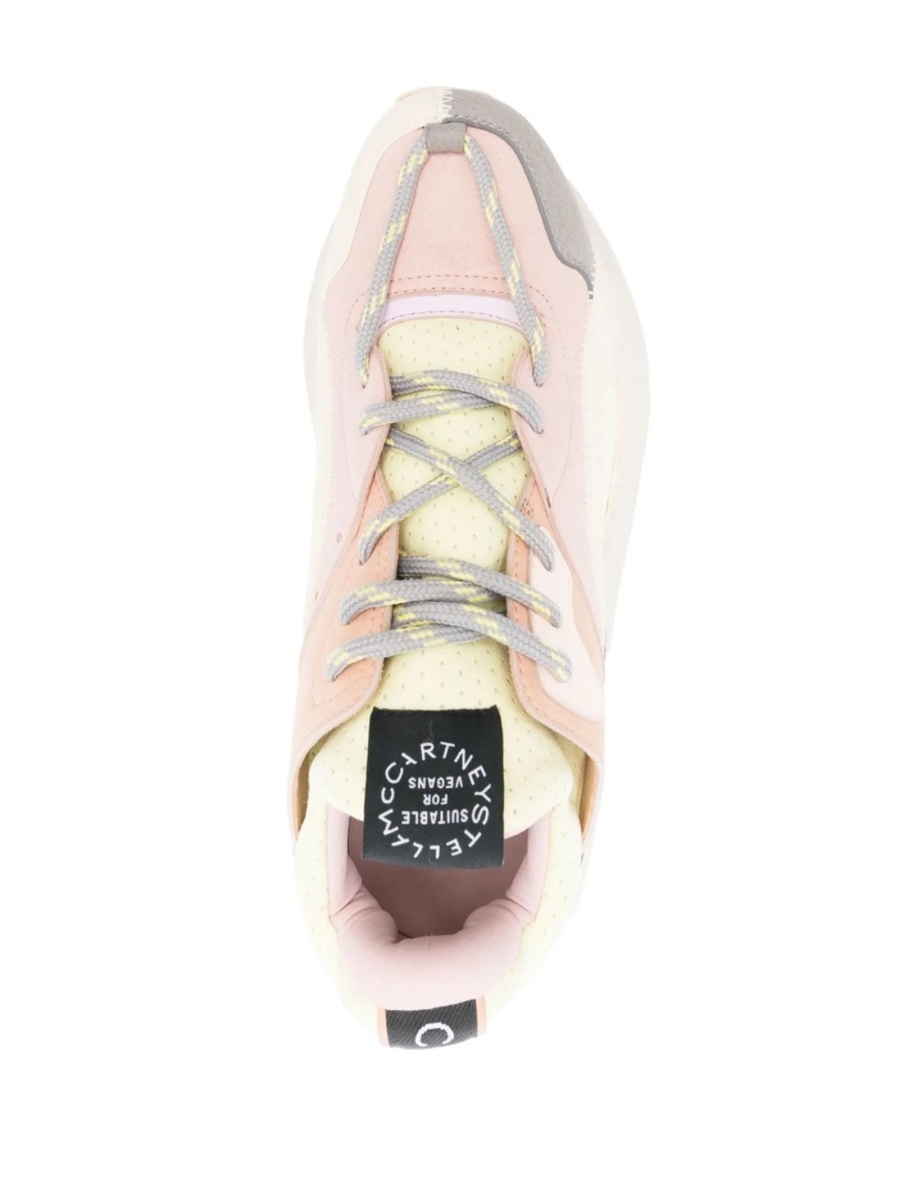 Sneakers Stella McCartney eclypse roz din poliamida si poliuretan - Img 4
