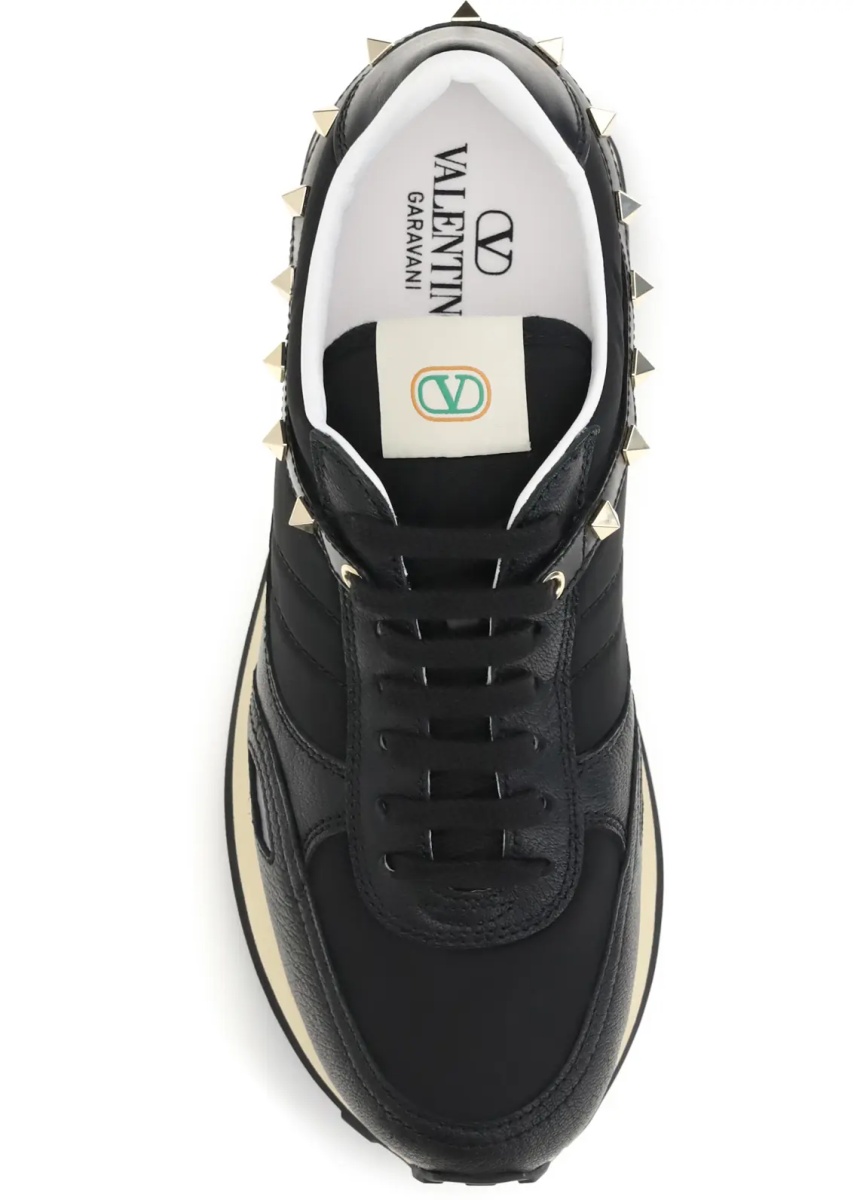 Sneakers Stud Up Sneakers in leather and nylon - Img 4