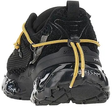 Sneakers Suede leather and mesh 'Faster' sneakers - Img 3