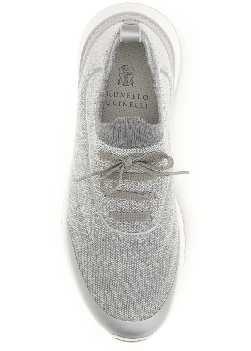 Sneakers Techno cotton knit Sneakers runners - Img 4
