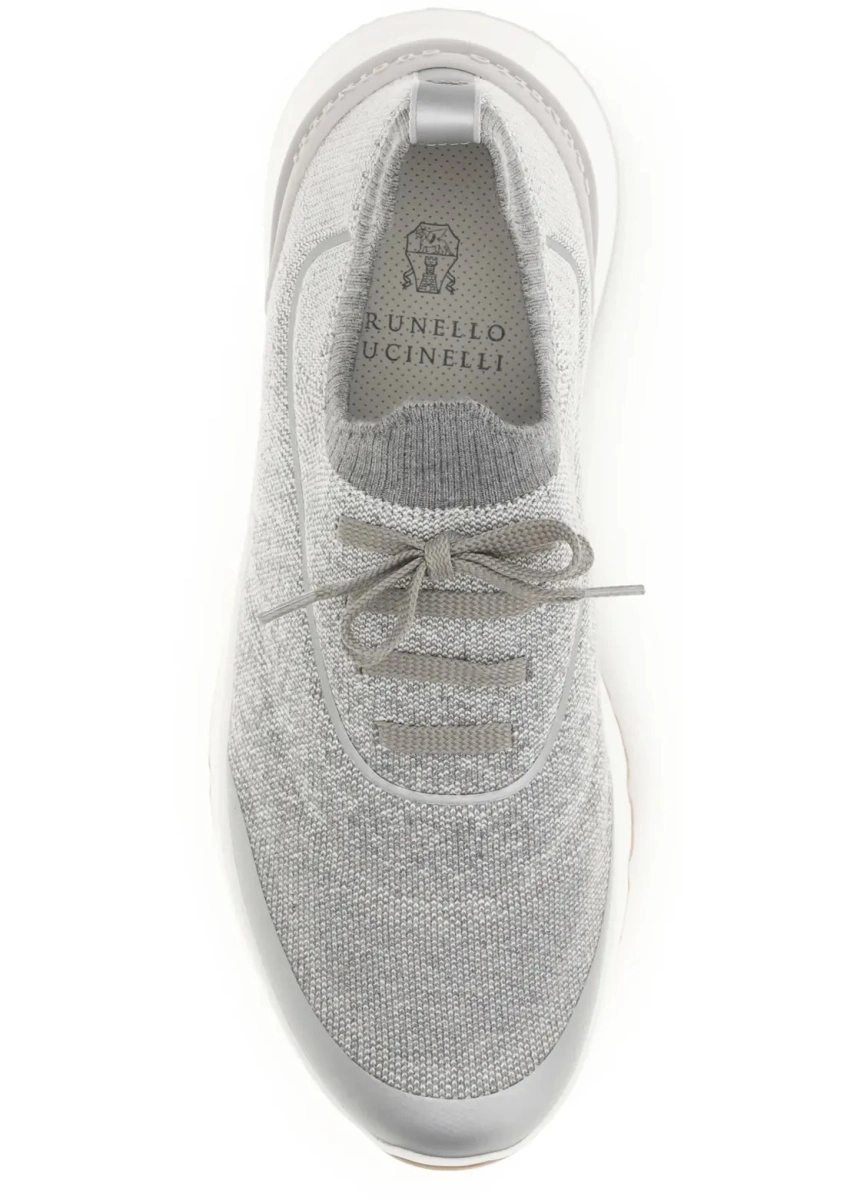 Sneakers Techno cotton knit Sneakers runners - Img 4