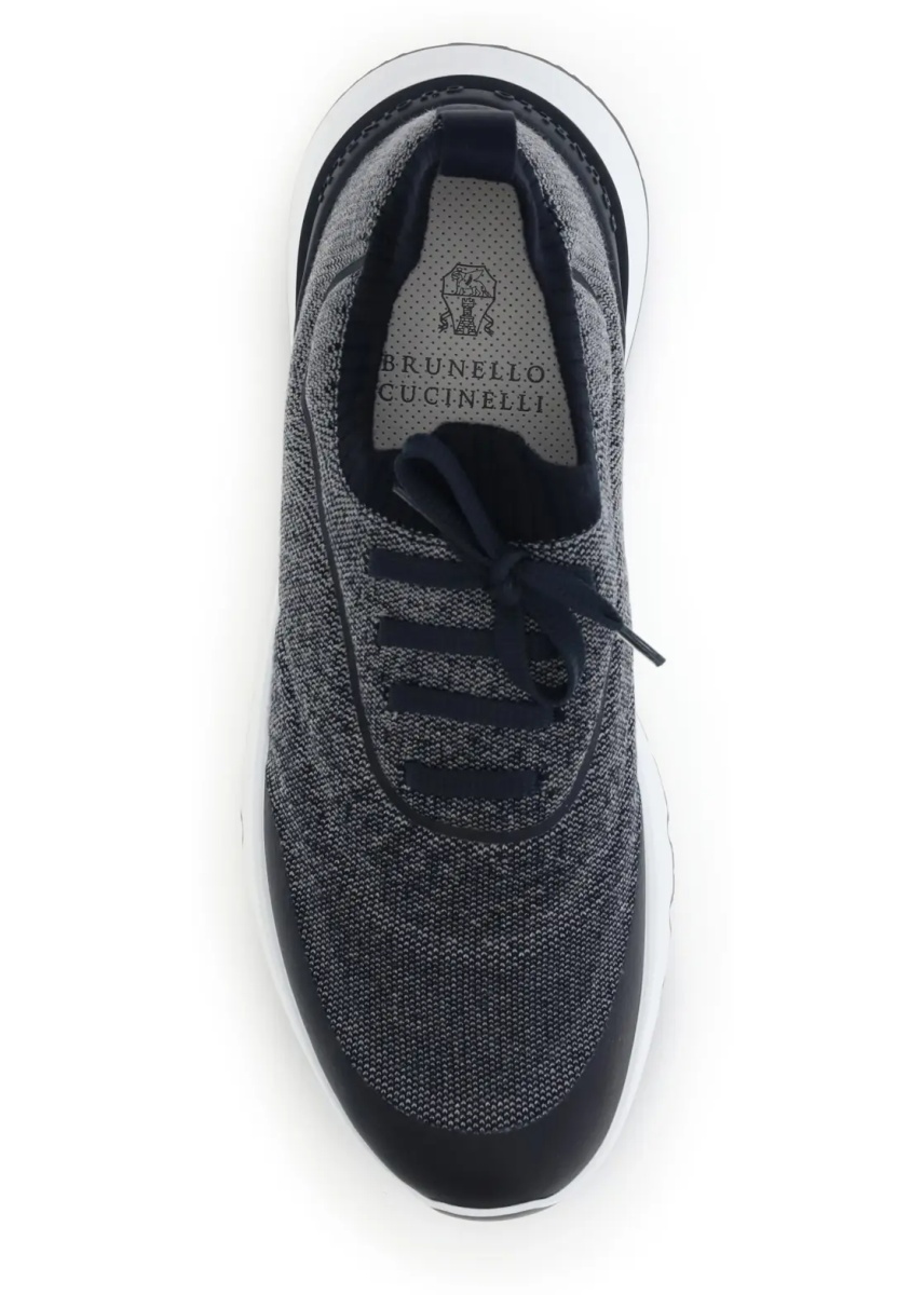 Sneakers Techno cotton knit Sneakers runners - Img 4