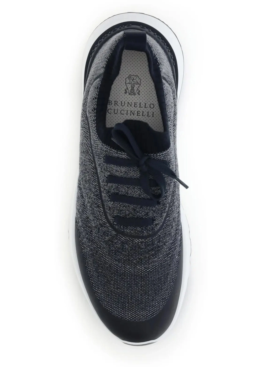 Sneakers Techno cotton knit Sneakers runners - Img 4