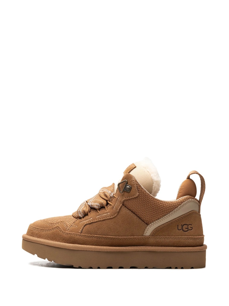 Sneakers UGG maro din material reciclat si poliester reciclat - Img 5