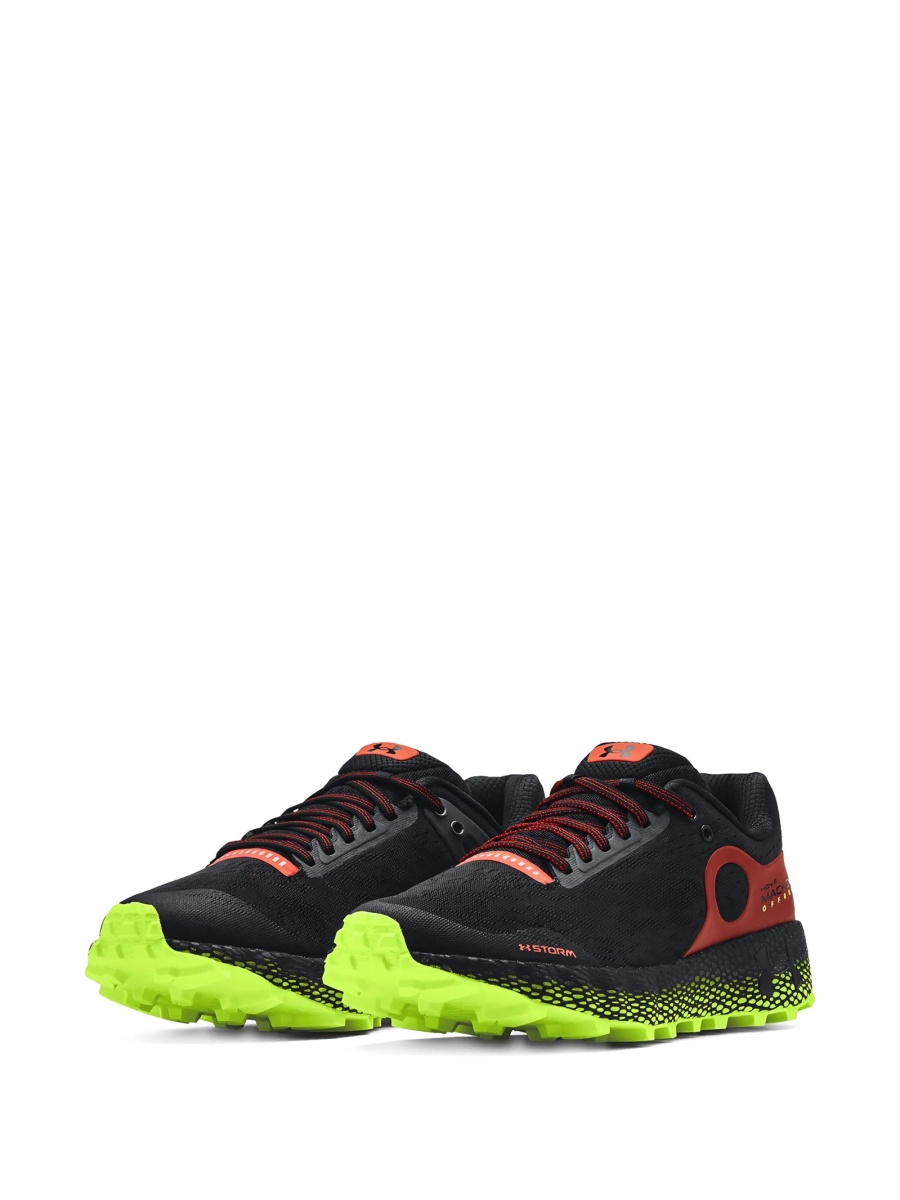 Sneakers Under Armour negri din poliuretan - Img 2