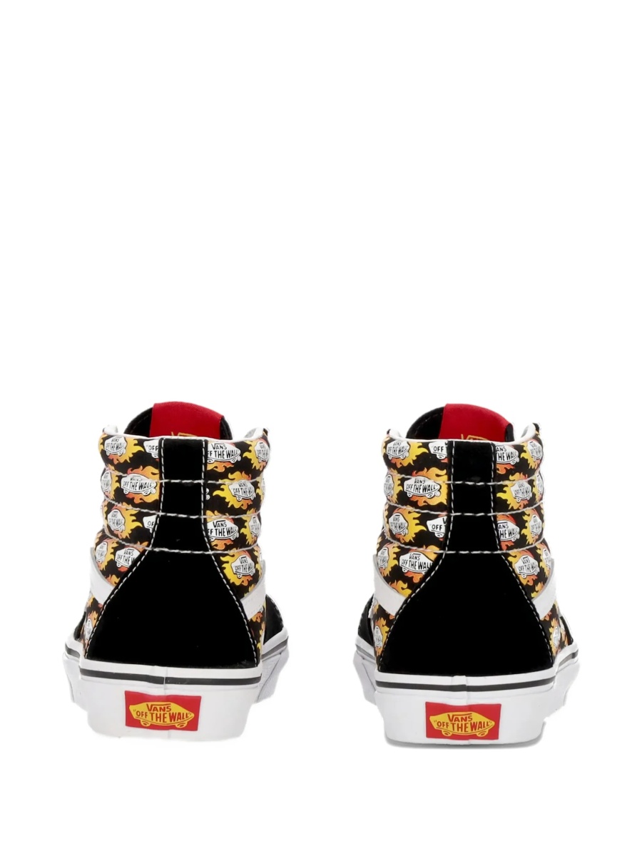 Sneakers Vans negri din material textil si piele intoarsa - Img 5