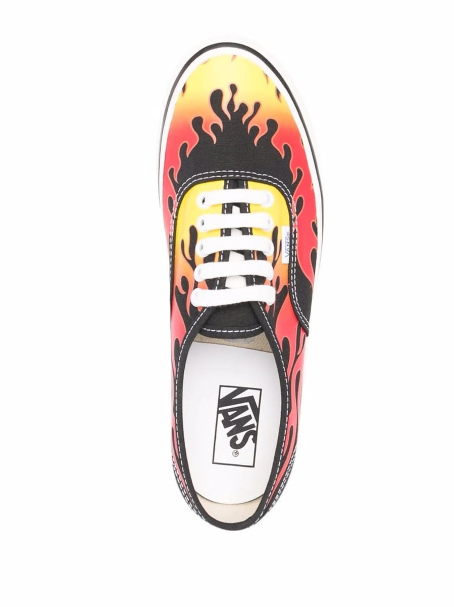 Sneakers Vans negri din material textil - Img 4