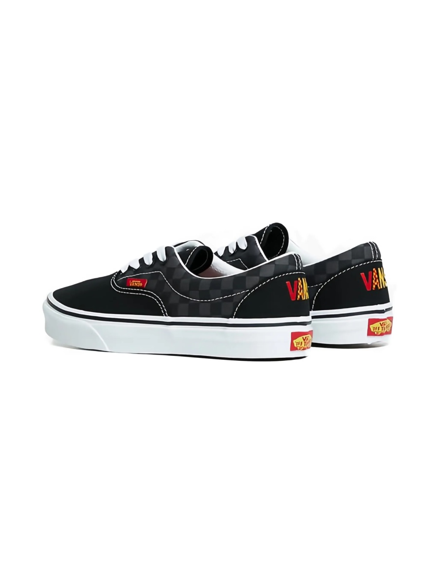 Sneakers Vans negri din material textil - Img 3