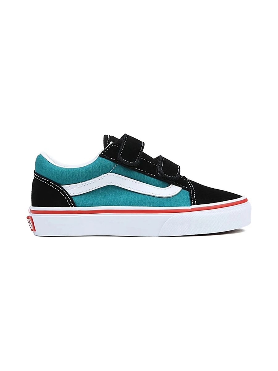 Sneakers Vans negri din material textil - Img 2