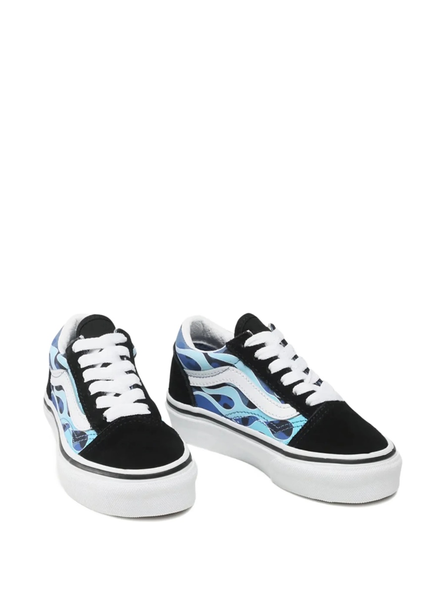 Sneakers Vans negri din material textil - Img 3