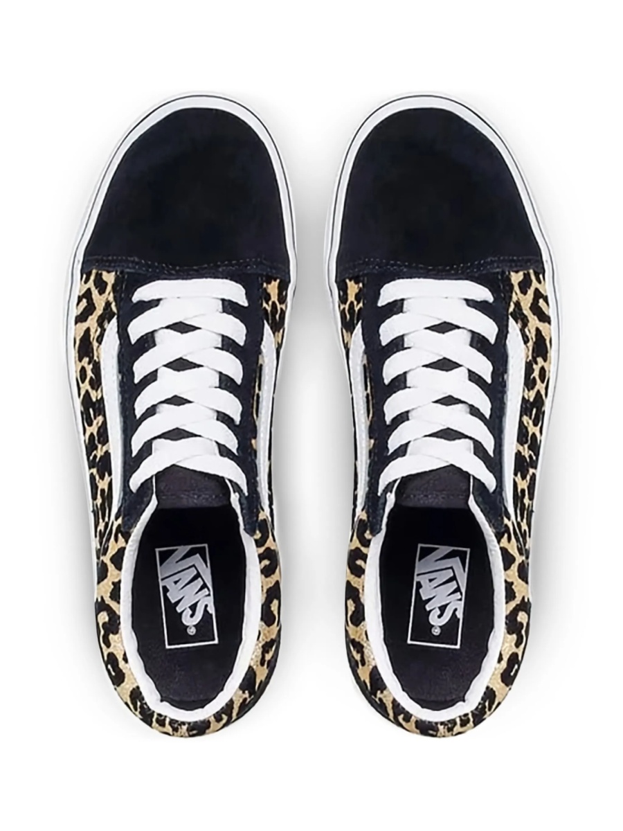 Sneakers Vans negri din piele - Img 3