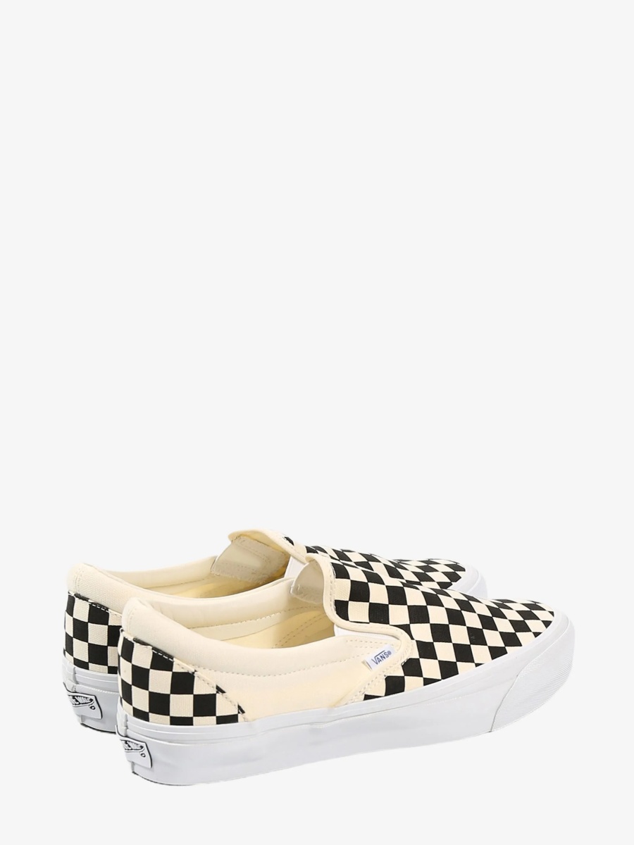 Sneakers Vans Slip On neutri din material textil - Img 3
