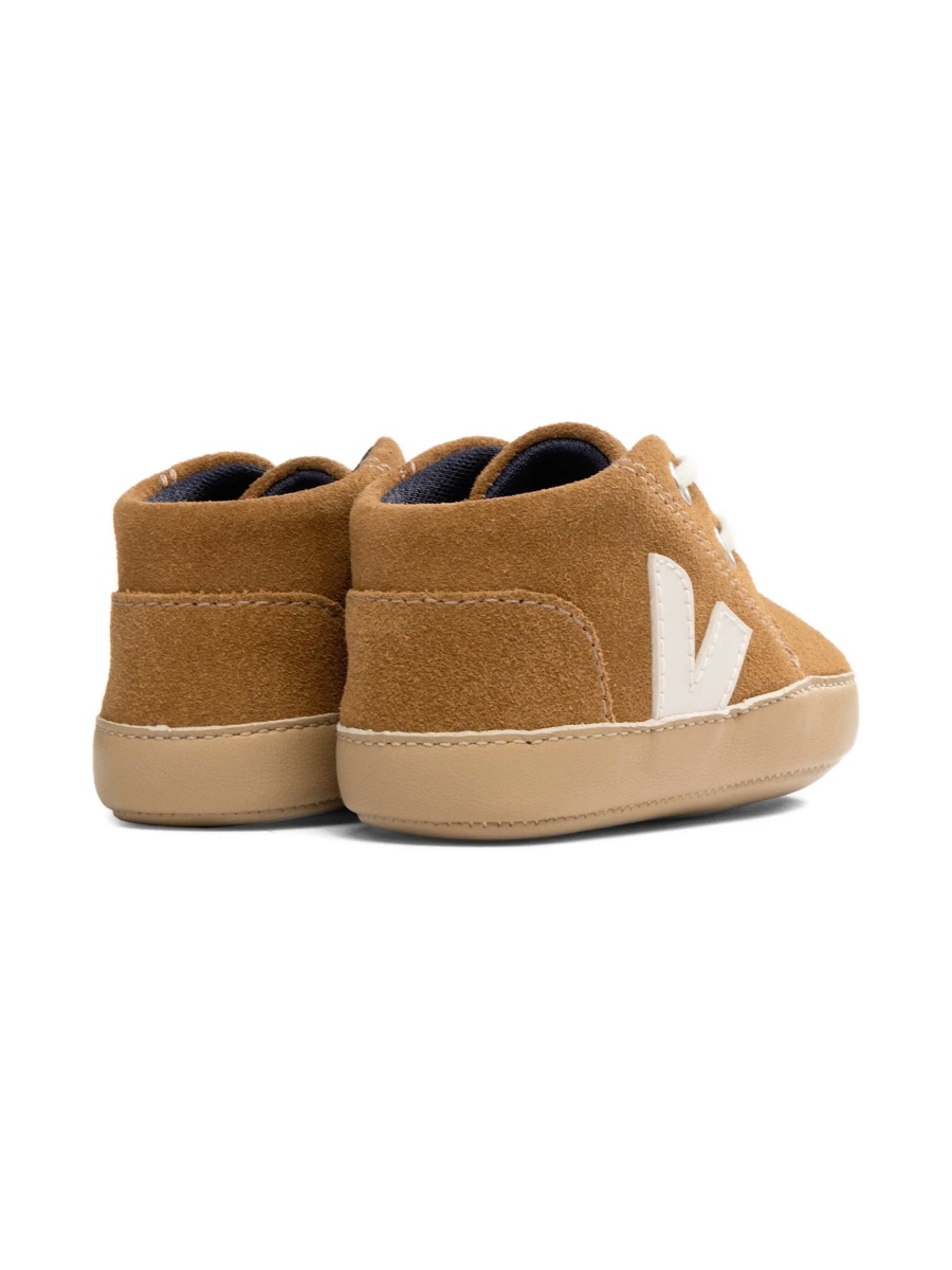 Sneakers VEJA maro din piele intoarsa - Img 3