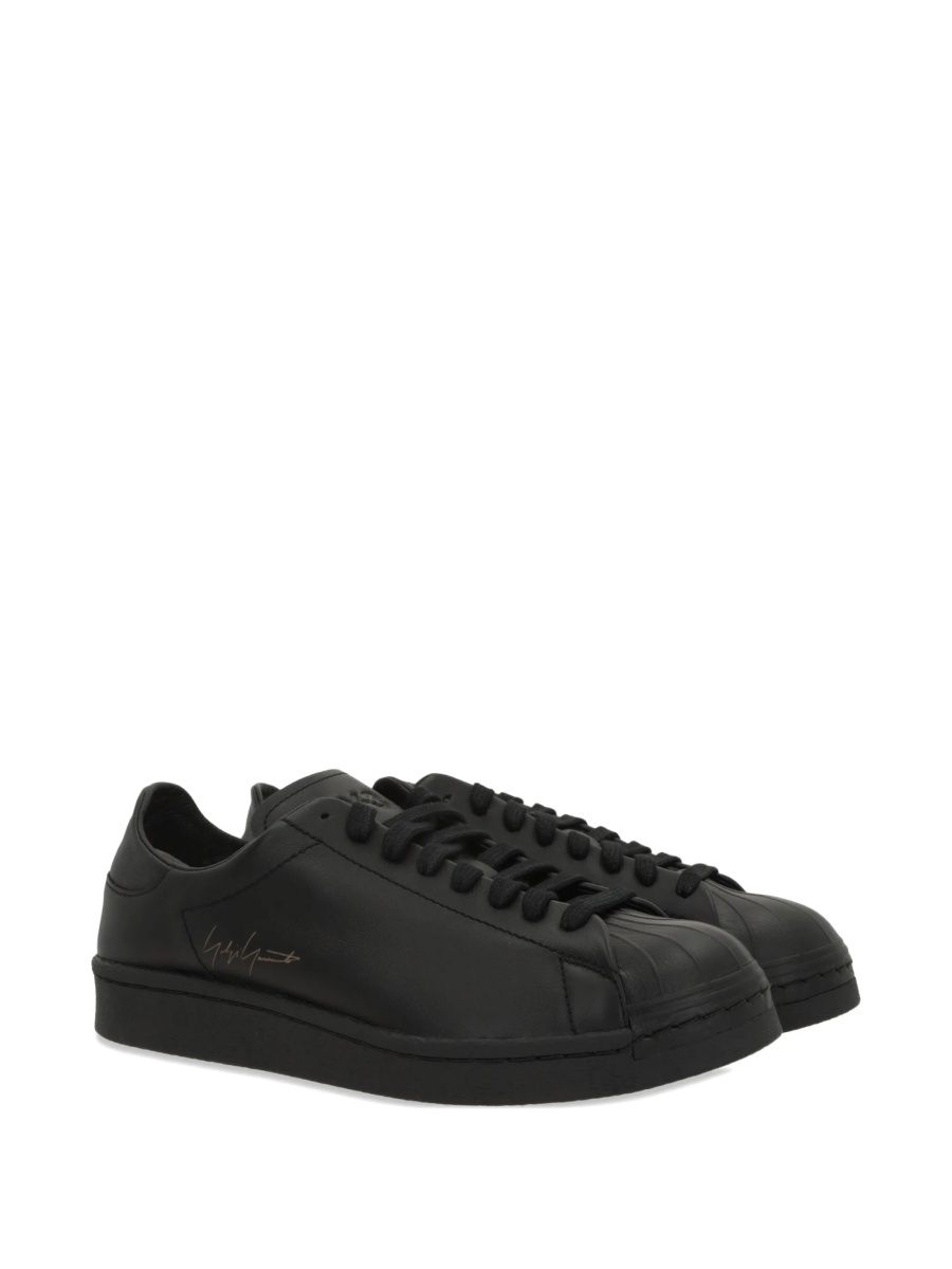 Sneakers Y-3 negri din piele - Img 2
