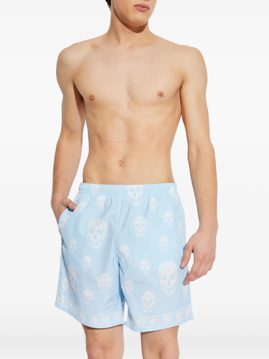 Sort de baie Alexander McQueen albastru - Img 2