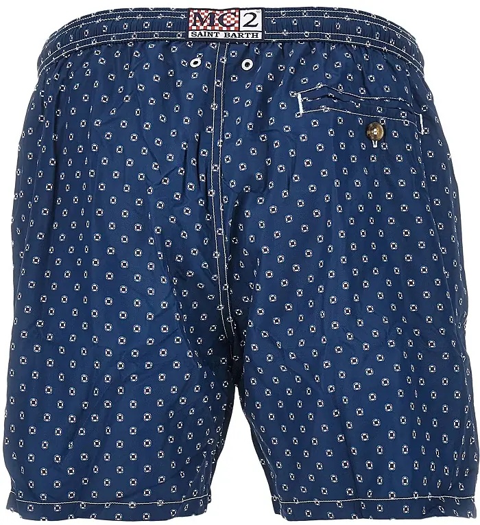 Sorturi Mini Life Saver printed swim shorts - Img 3