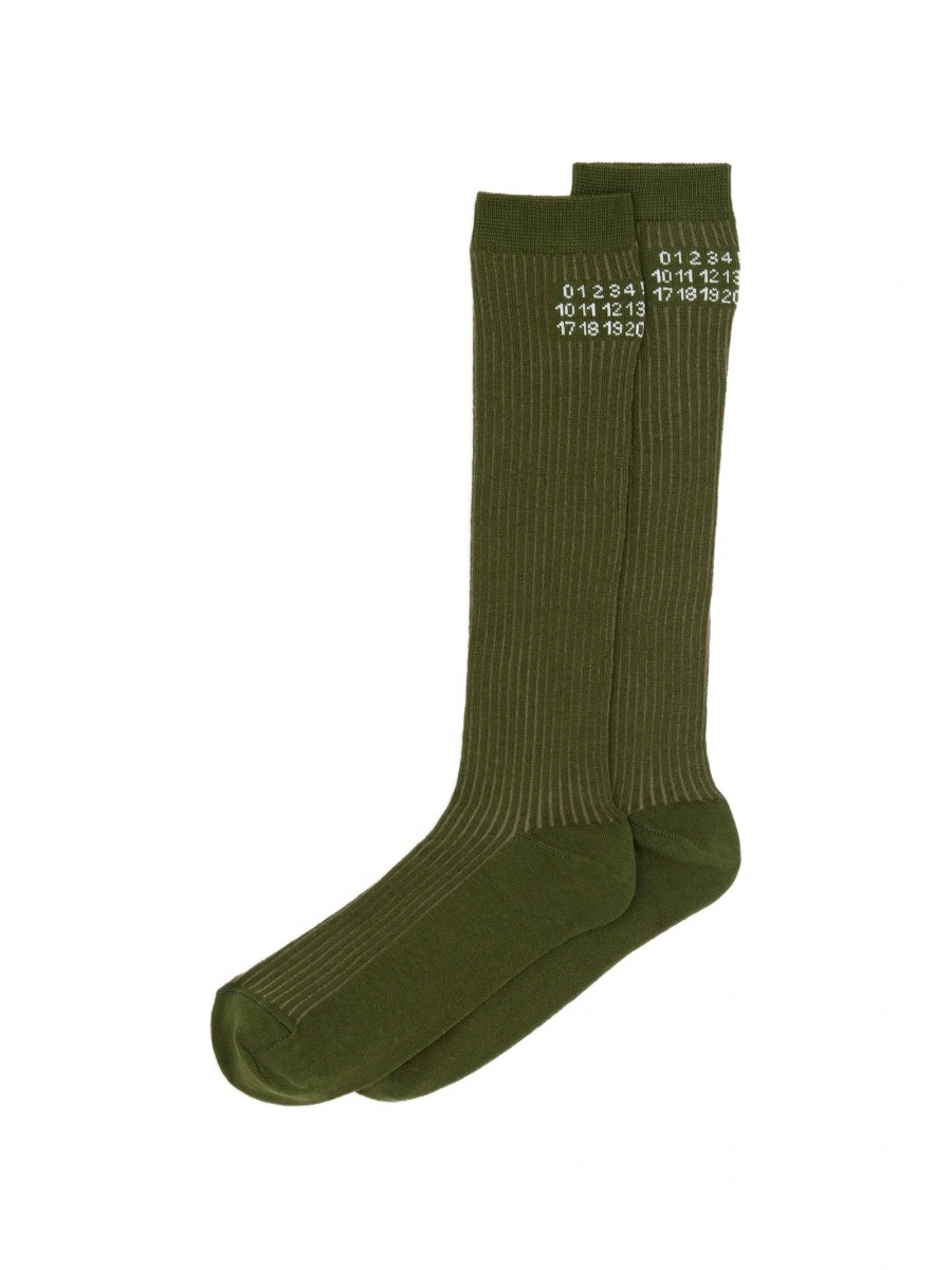 Sosete MM6 Maison Margiela verzi - Img 2
