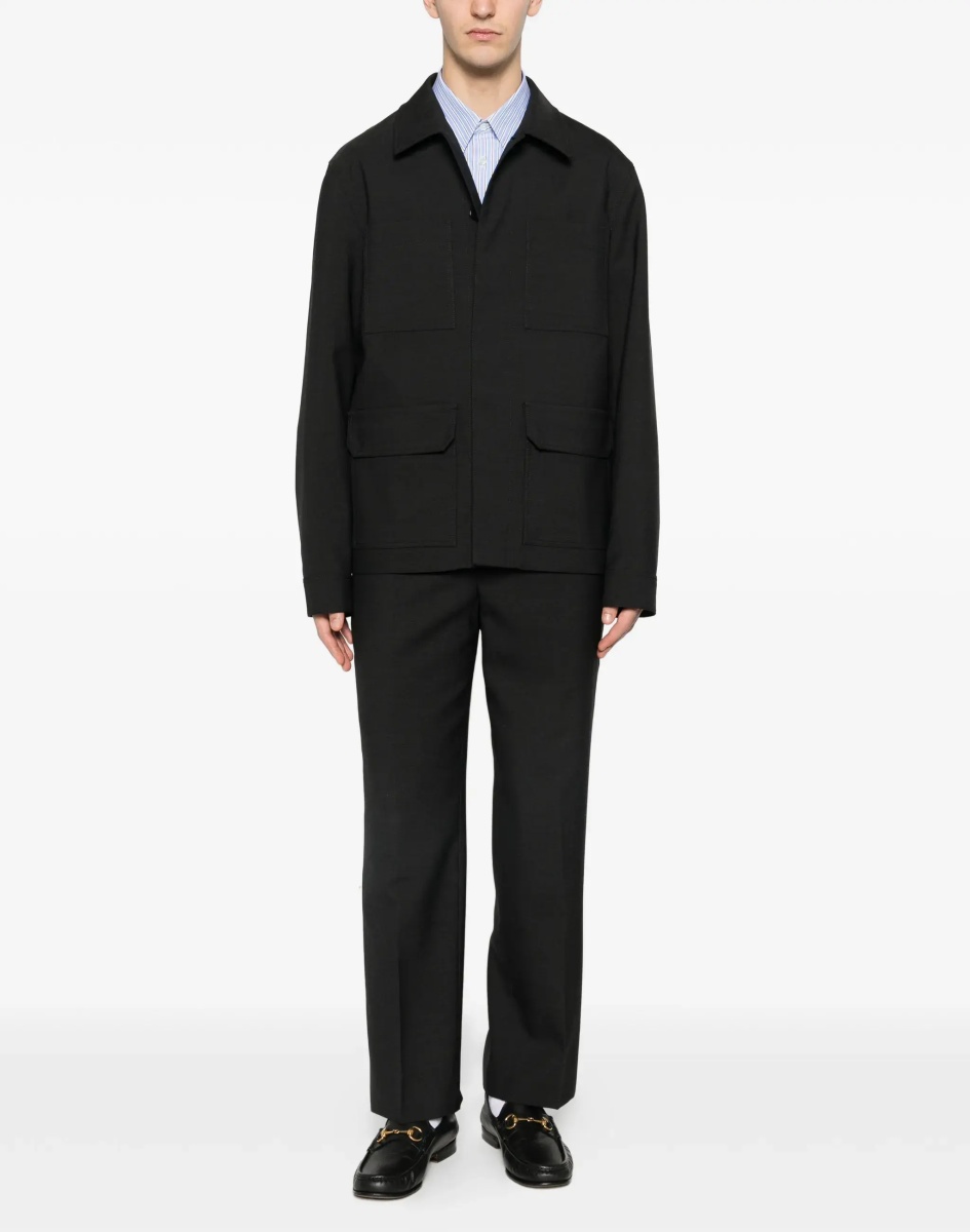 Striped cotton poplin Shirt - Img 4