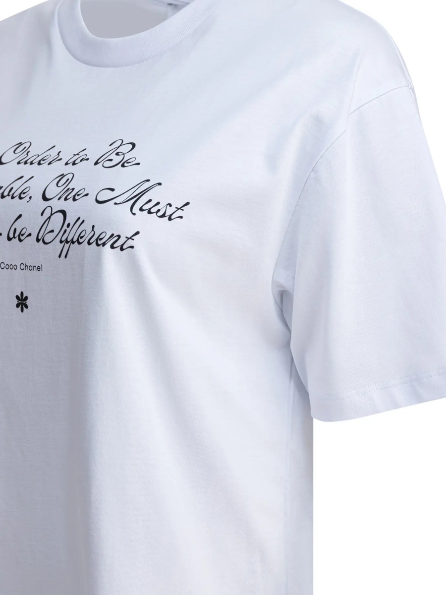 T-shirt with Coco Chanel citation - Img 4