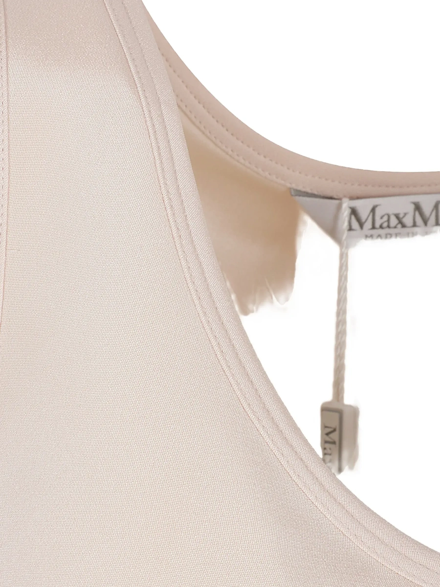 Top Max Mara bej din matase - Img 5