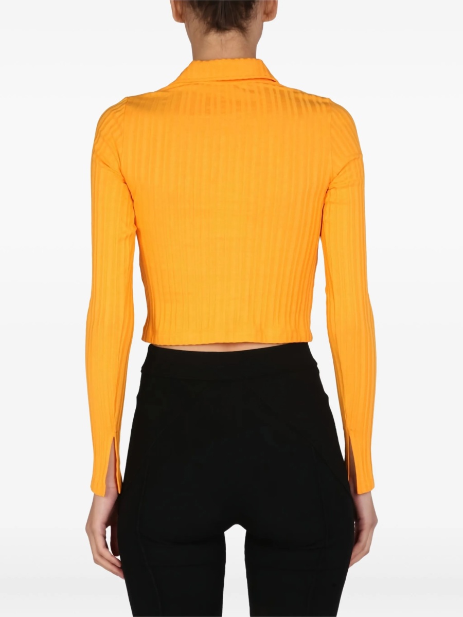Top tricotat HELMUT LANG galben - Img 3