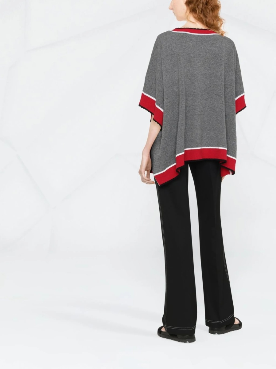 Top tricotat LOVE Moschino gri - Img 3