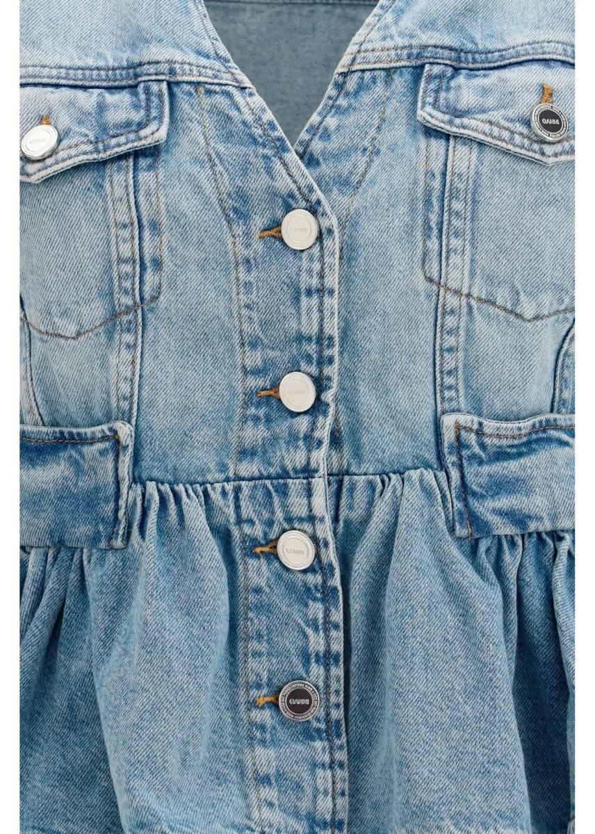 Topuri Lightweight denim Vest - Img 3