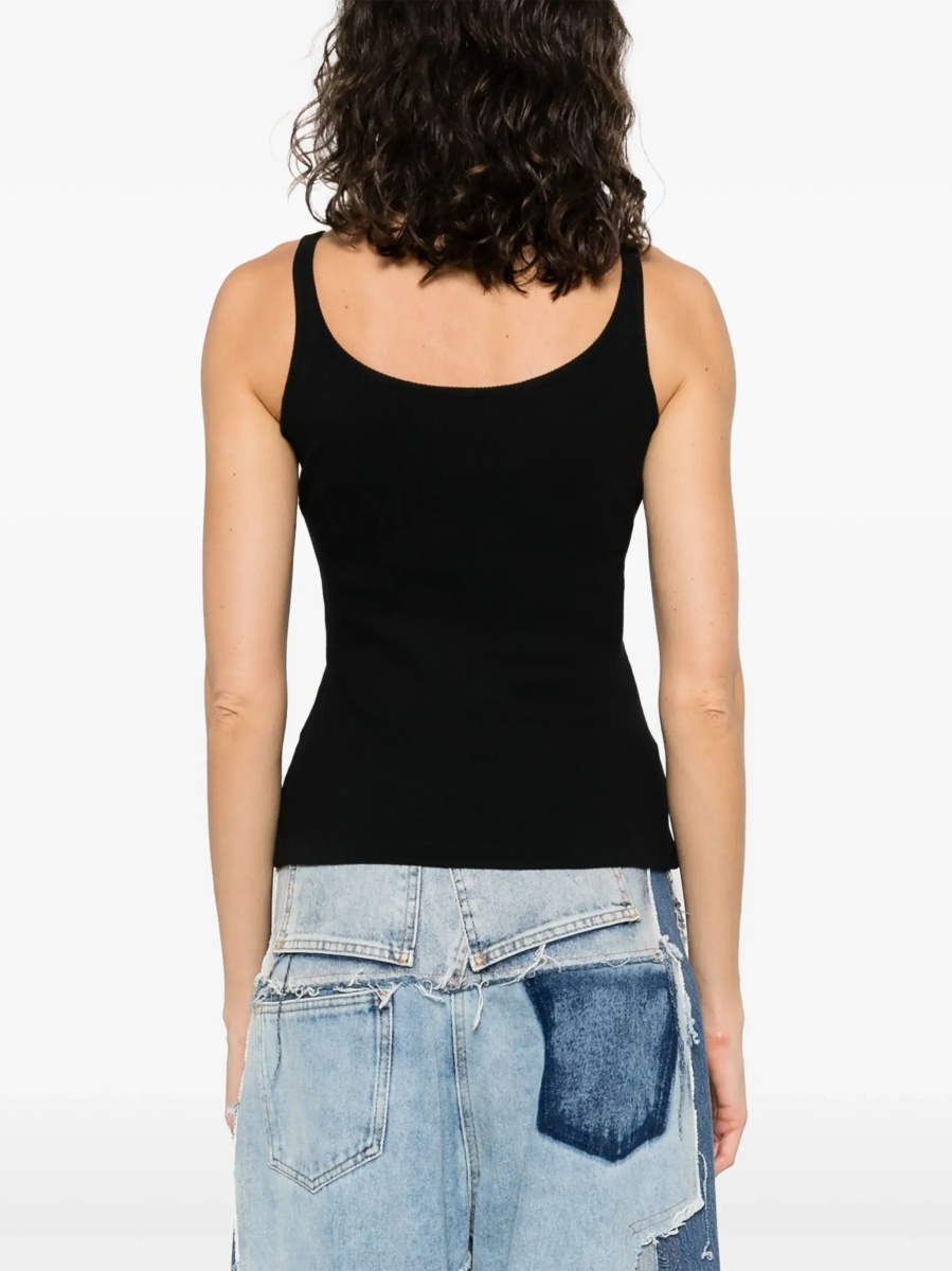 Topuri Off Stamp Rib Tank Top - Img 4