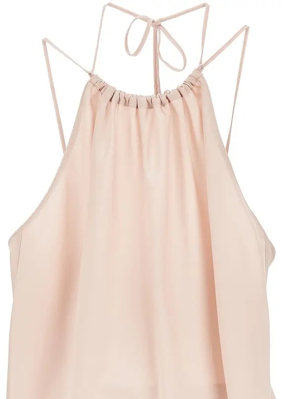 Topuri Satin halter neck top - Img 2
