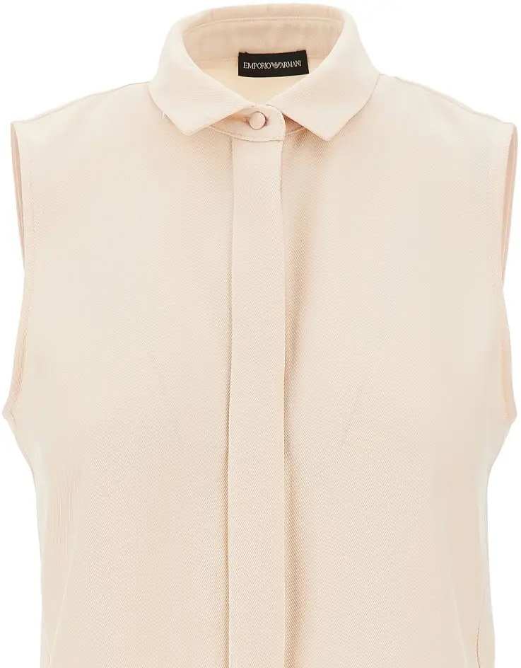 Topuri Twill top with collar - Img 2