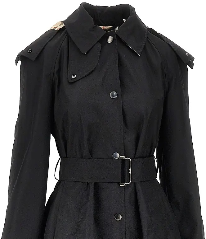 Trenciuri Nylon gabardine trench coat - Img 2