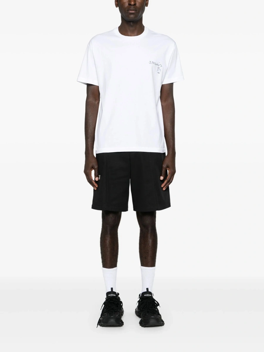 Tricou 3.PARADIS alb - Img 2