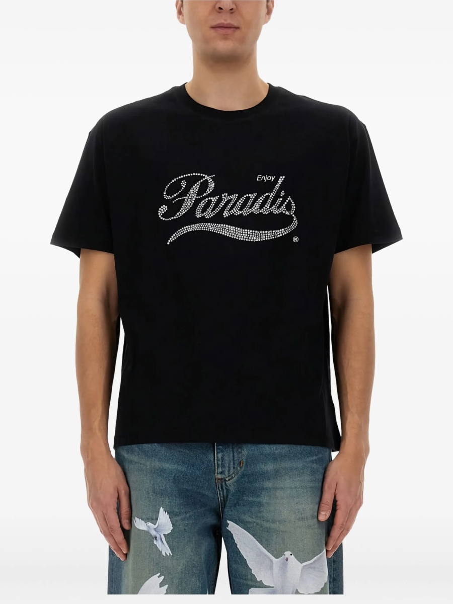 Tricou 3.PARADIS negru - Img 3