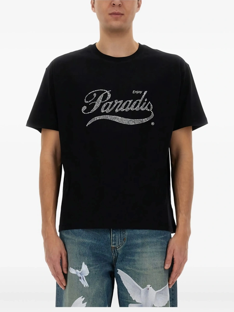 Tricou 3.PARADIS negru - Img 3