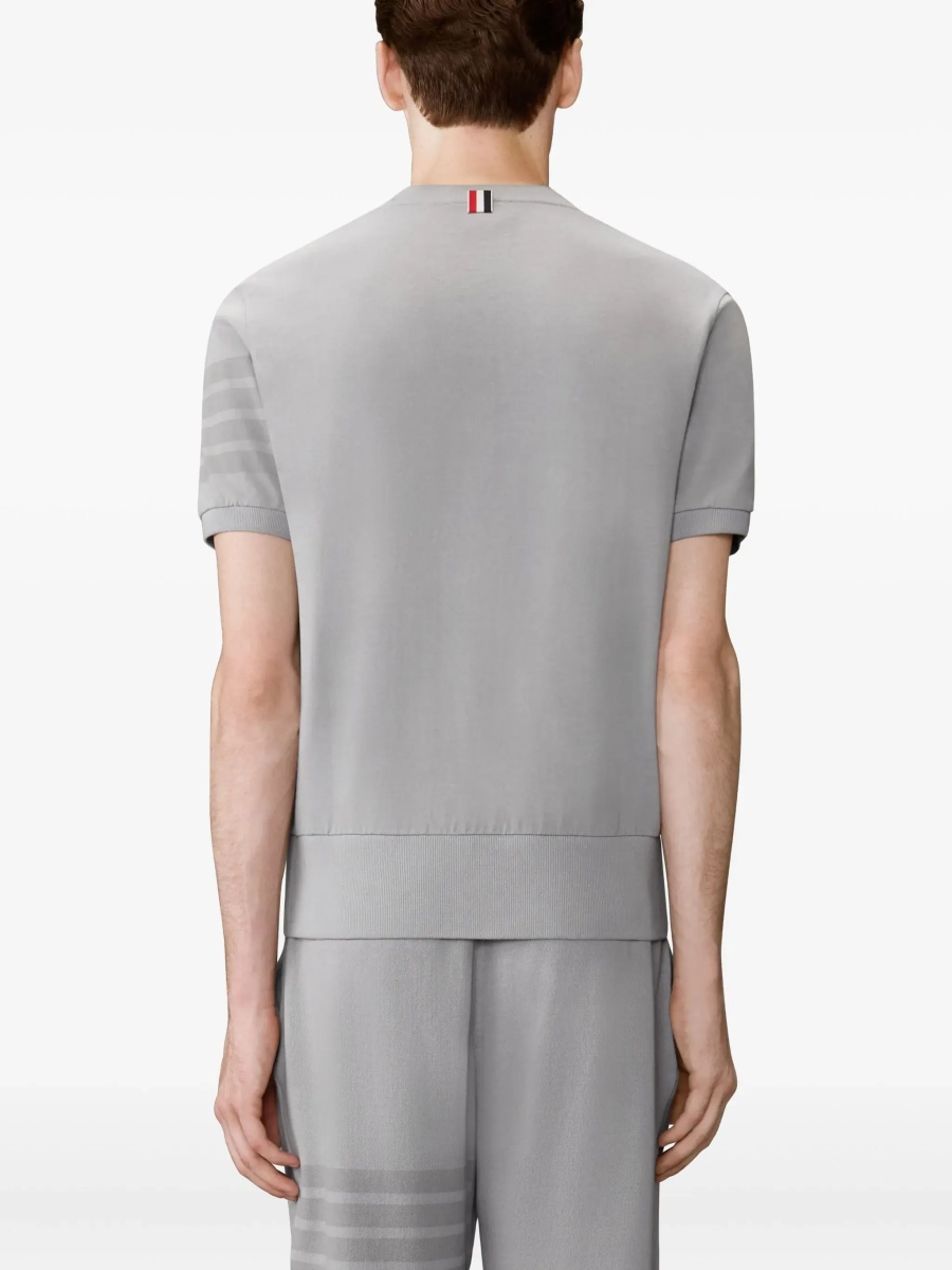 Tricou 4-Bar cotton jersey T-shirt - Img 4