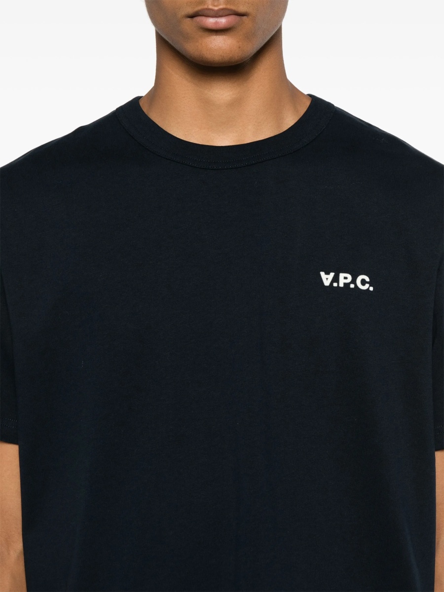 Tricou A.P.C. albastru - Img 5