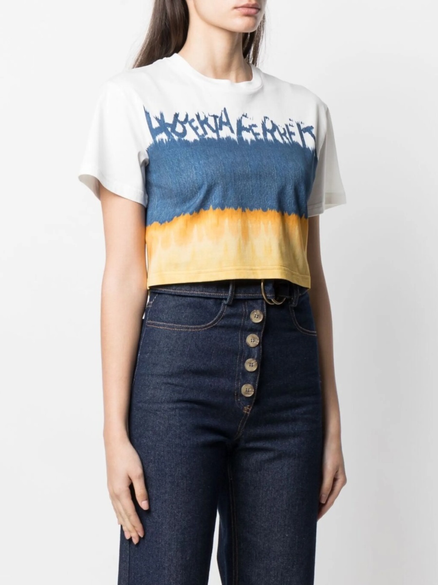 Tricou Alberta Ferretti albastru - Img 3